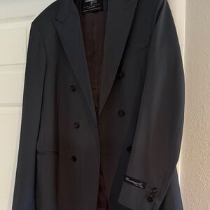 EUC flawless Hommegirls Double breast grey blazer size 8